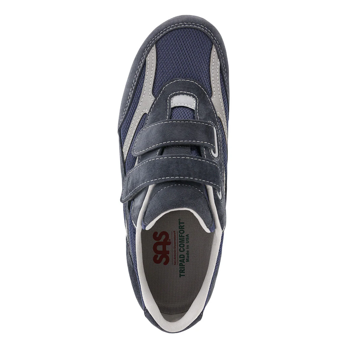 SAS JV Mesh Men's Athletic Sneaker in Blue - Image 3