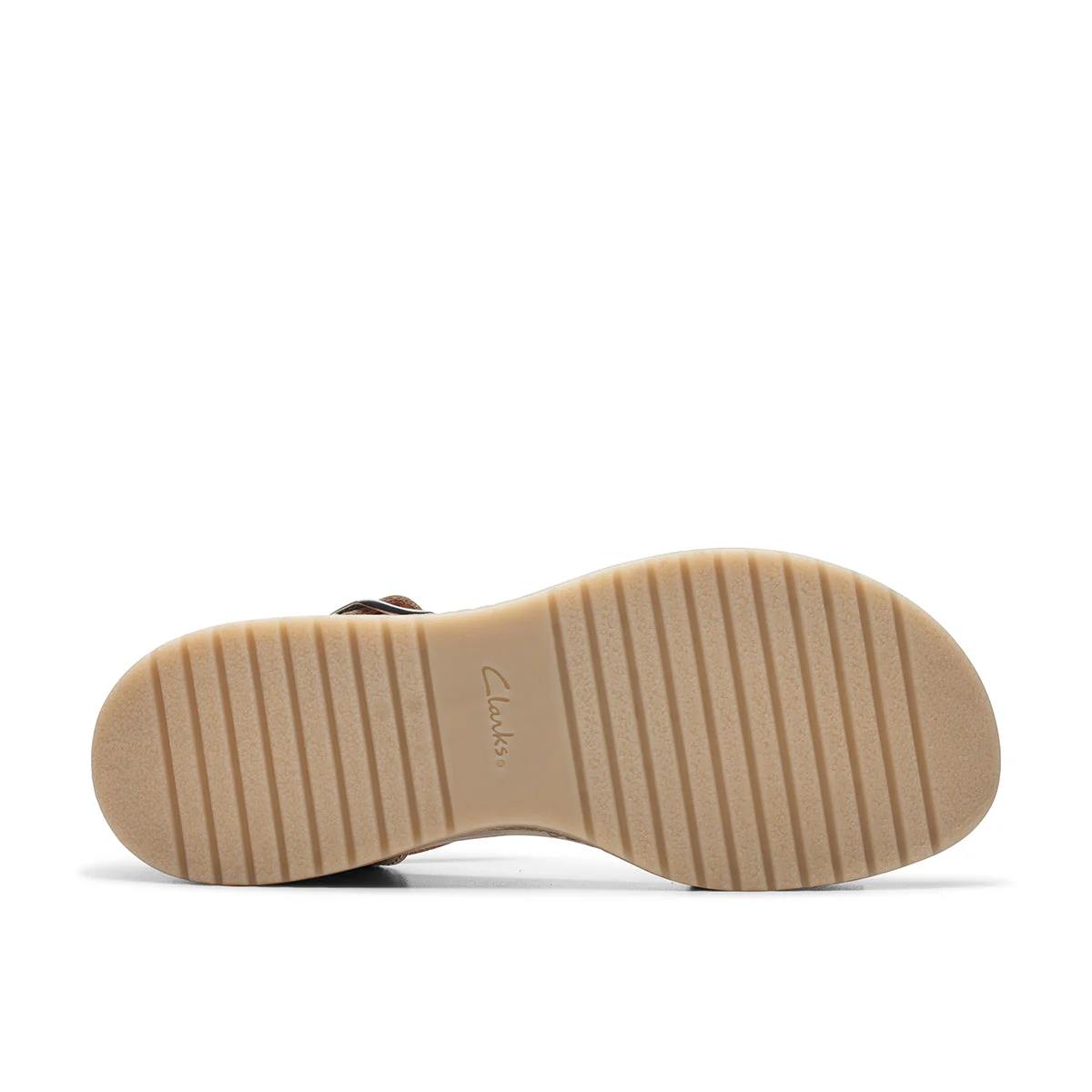 Clarks Kassanda Lily Women's Wedge Sandal in Stone - Image 4