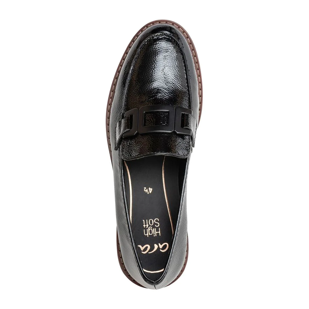 Ara Katsura Loafer in Black Patent - Image 6