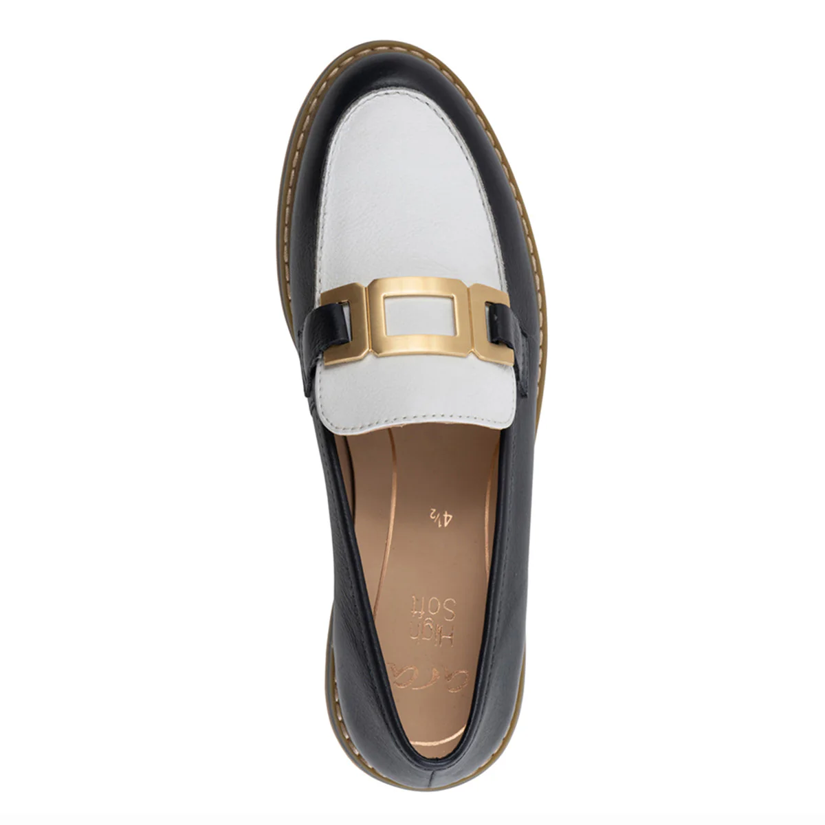 Ara Katsura Loafer in Navy & White - Image 4