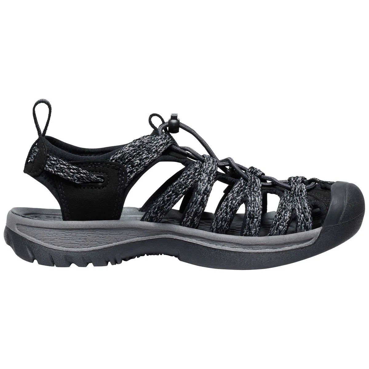 Keen Women’s Whisper Sandal in Black Grey - Image 3