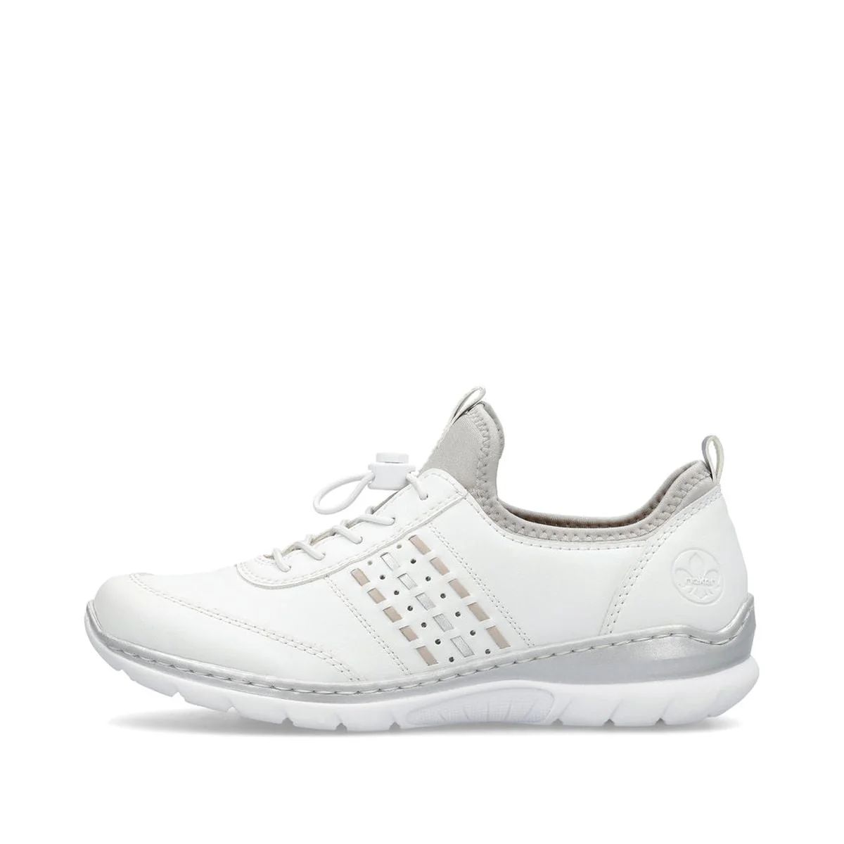 L3259 White Slip ON Shoe - Image 3