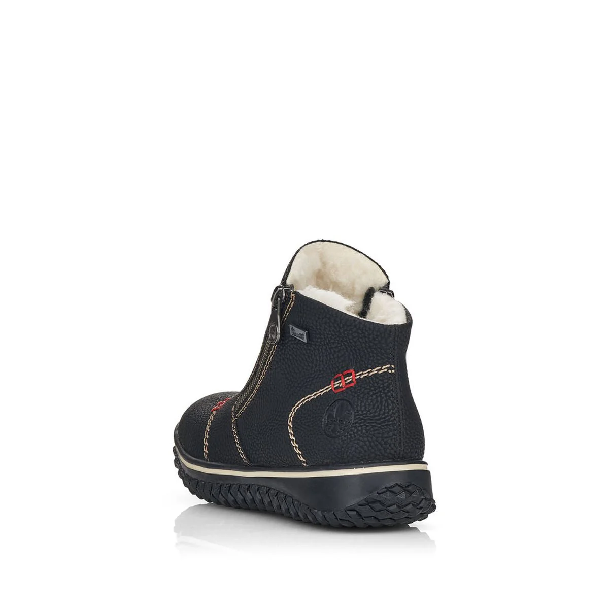 L4270 Urban Black Ankle Boots - Image 3