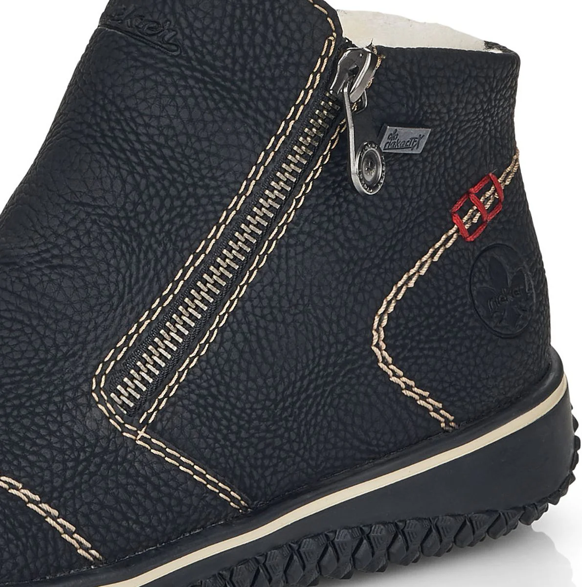 L4270 Urban Black Ankle Boots - Image 6
