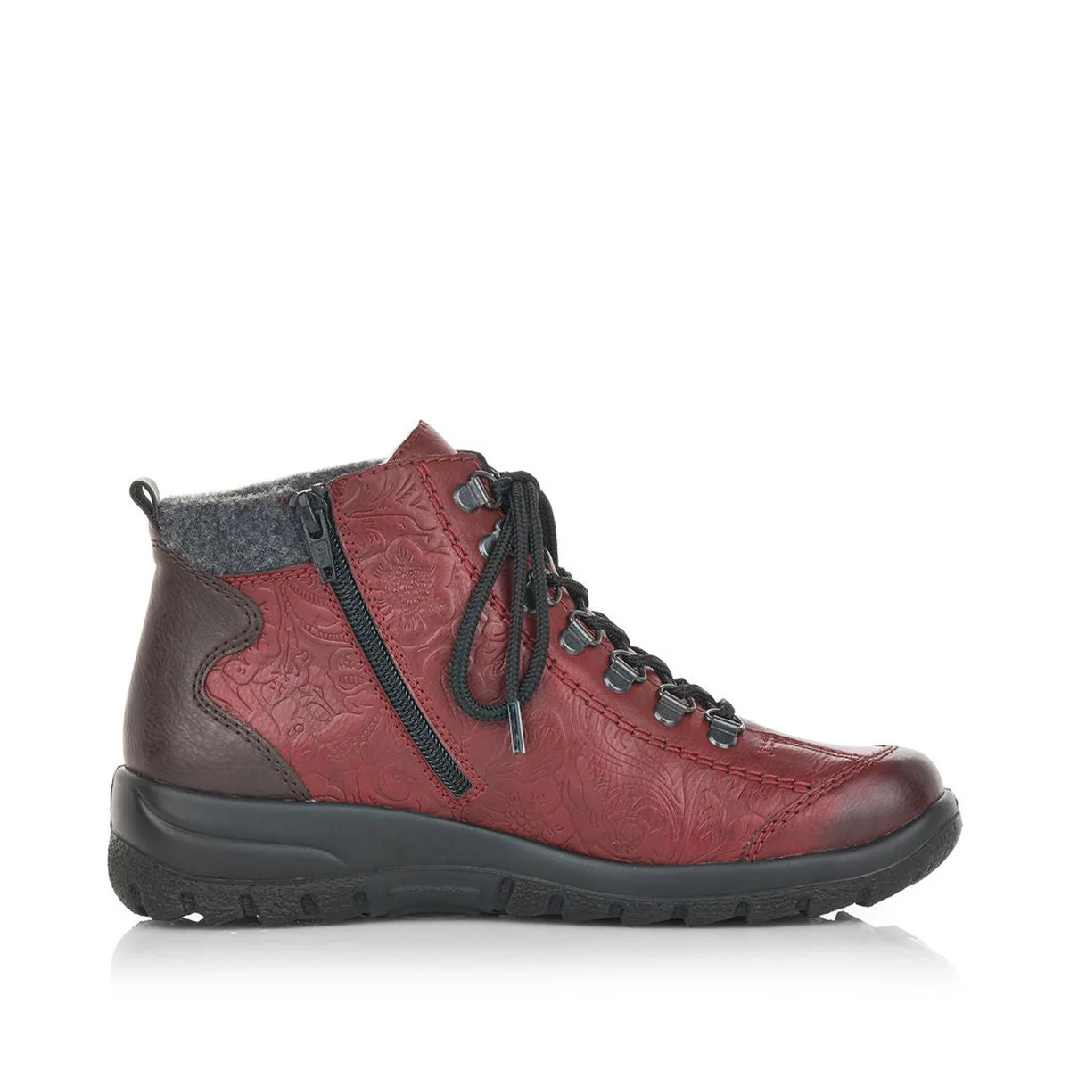 L7144 Lace Up Boots - Image 2