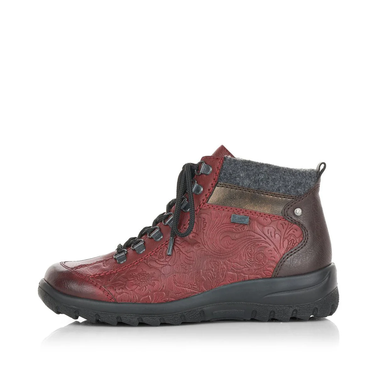 L7144 Lace Up Boots - Image 5
