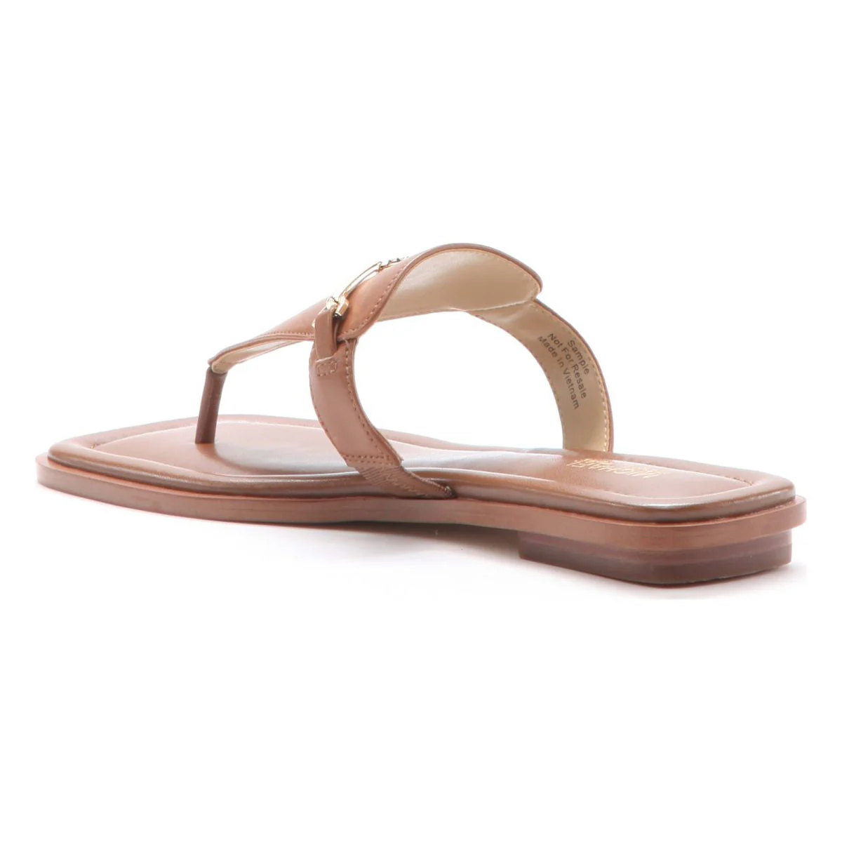 Michael Kors Lena Leather T-Strap Sandal in Brown - Image 4