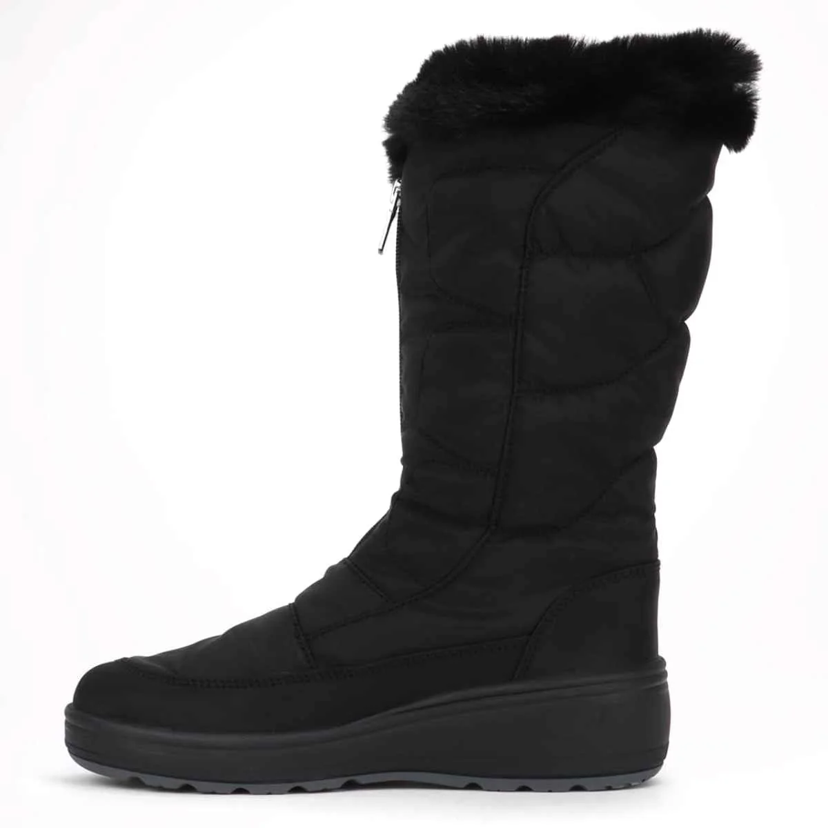 Louisa Women's Zip Up High Boot W/Ice Gripper - Image 3