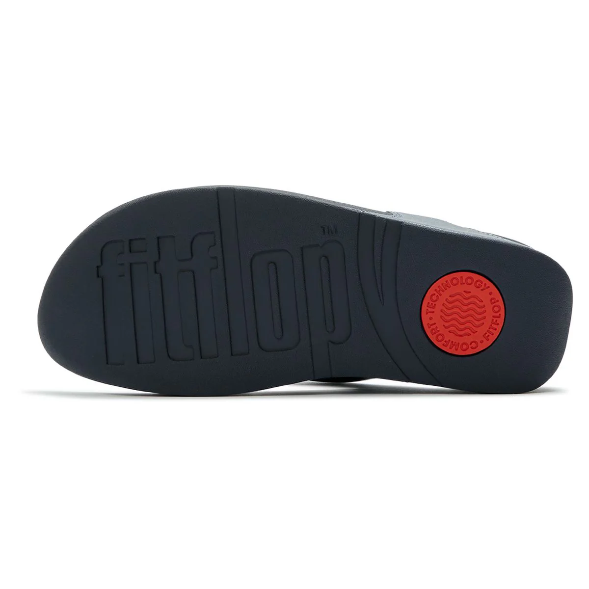 FitFlop Lulu Leather Toe-Post Sandals – Women's (Cosmic Blue) - Image 4