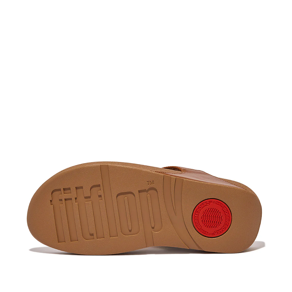 FitFlop Lulu Leather Toe-Post Sandals – Women's (Tan) - Image 4