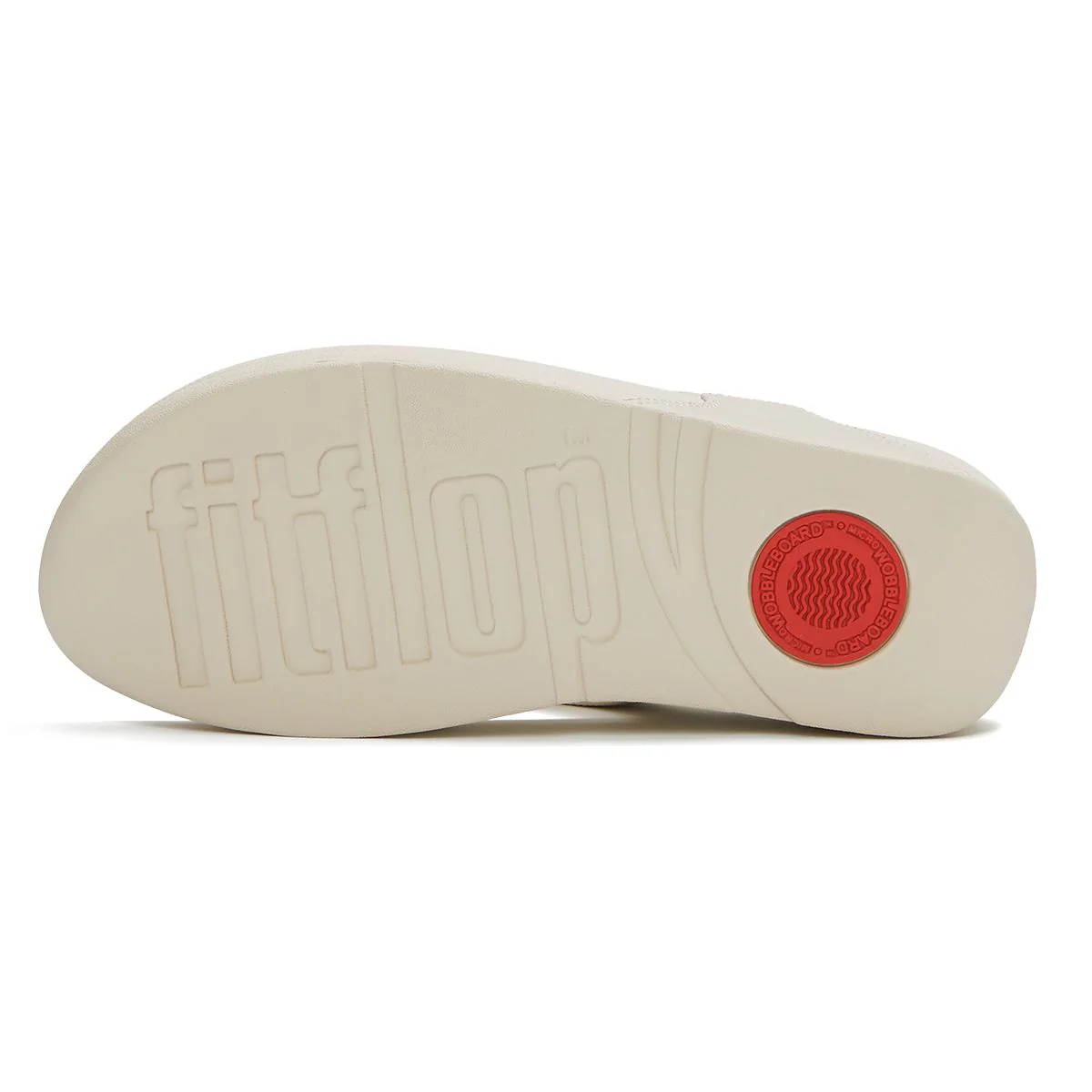 FitFlop LULU Marbled-Stone Toe-Post Sandals — Paris Beige - Image 3