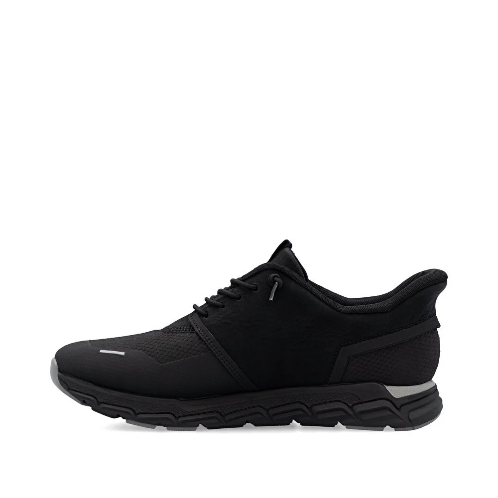 Rieker M9051 Women's Ready to Go Sneaker in Black - Image 2