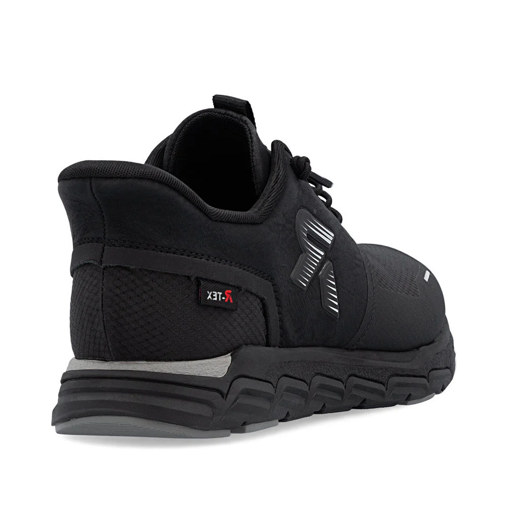 Rieker M9051 Women's Ready to Go Sneaker in Black - Image 3