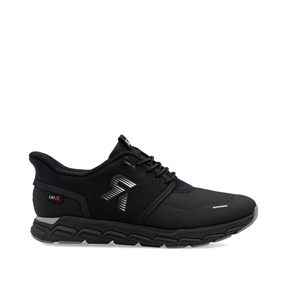Rieker M9051 Women's Ready to Go Sneaker in Black - Image 4