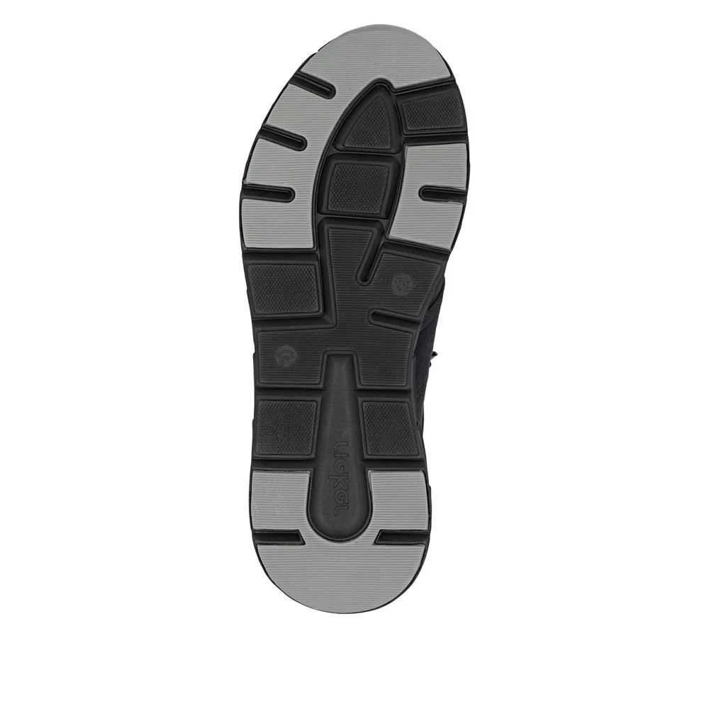 Rieker M9051 Women's Ready to Go Sneaker in Black - Image 7