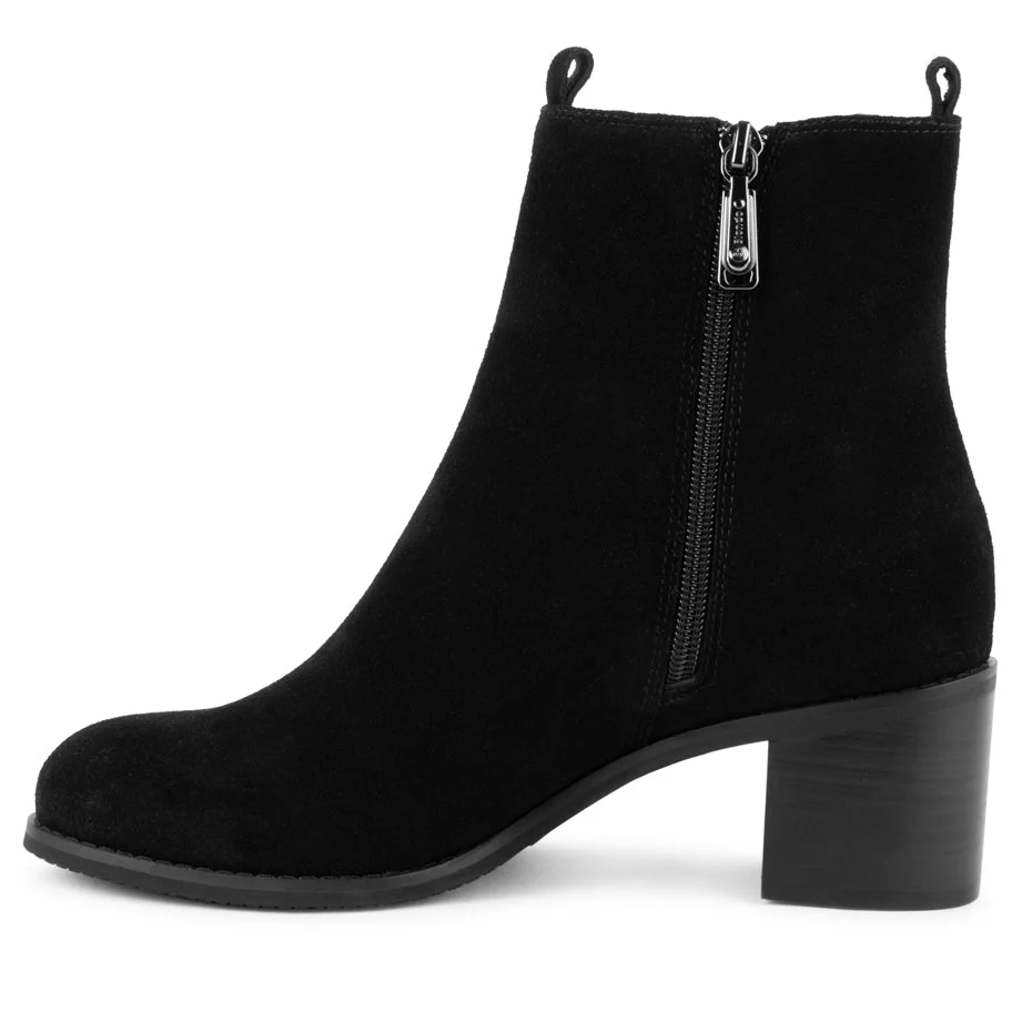 Mallory Womens Heeled Suede Waterproof Boot - Image 4