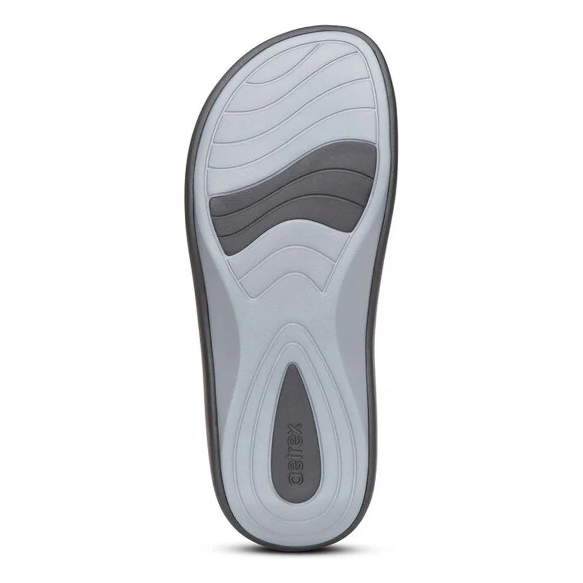 Aetrex Maui Women's Orthotic Flips – Black - Image 5