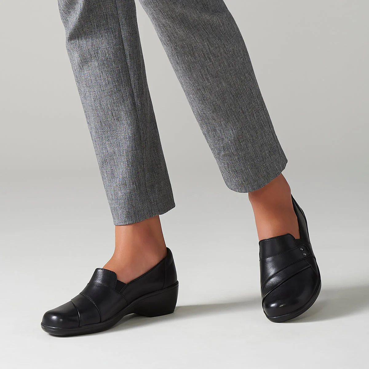 Clarks May Marigold Women's Dress Loafer in Black - Image 6