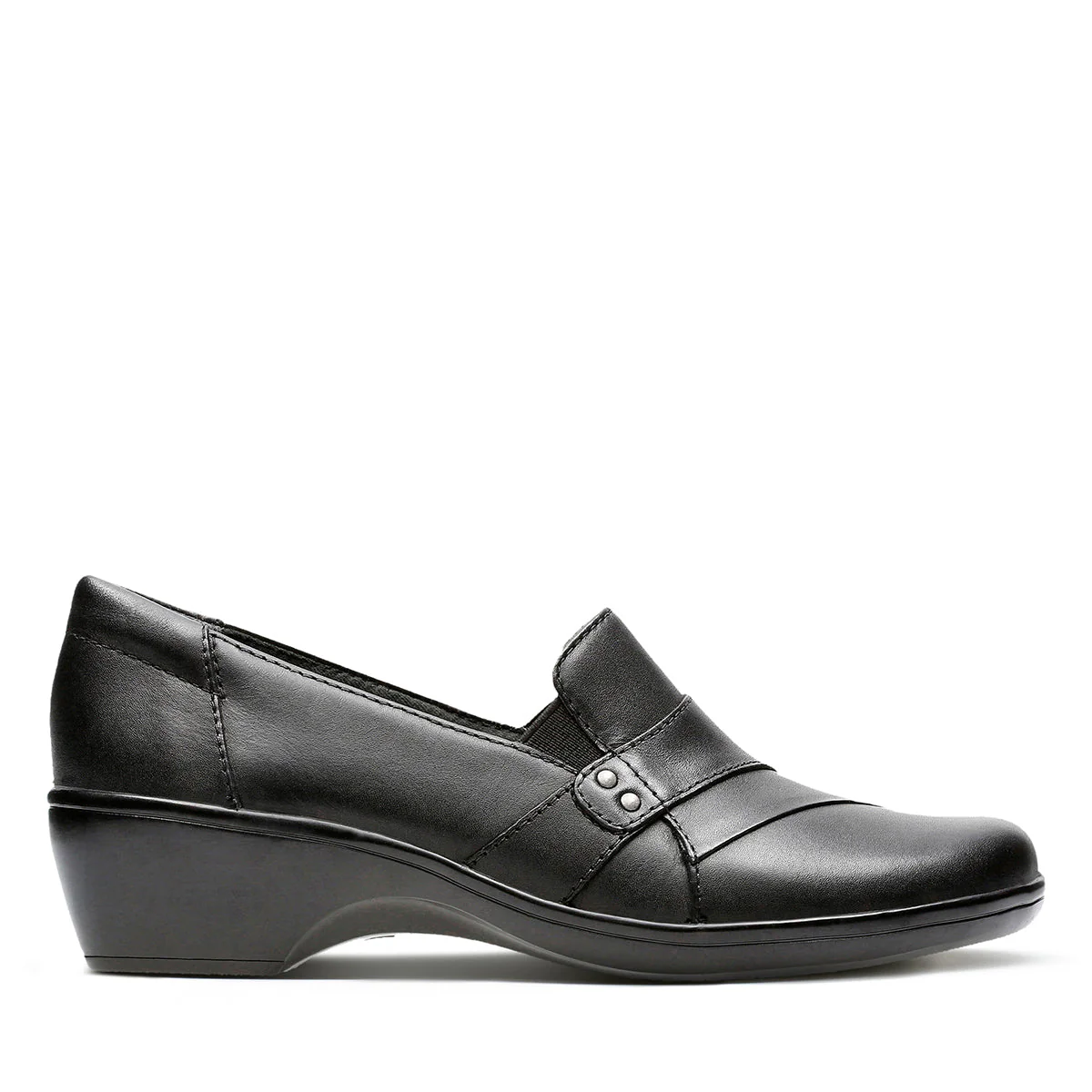 Clarks May Marigold Women's Dress Loafer in Black - Image 7