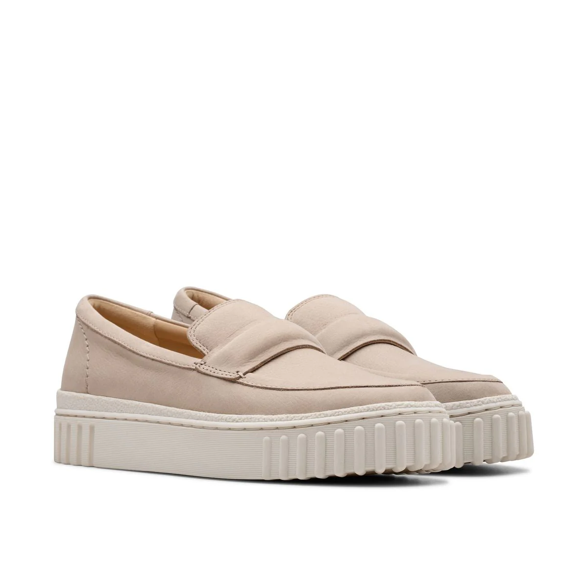 Clarks Mayhill Cove Women's Loafers in Sand - Image 4