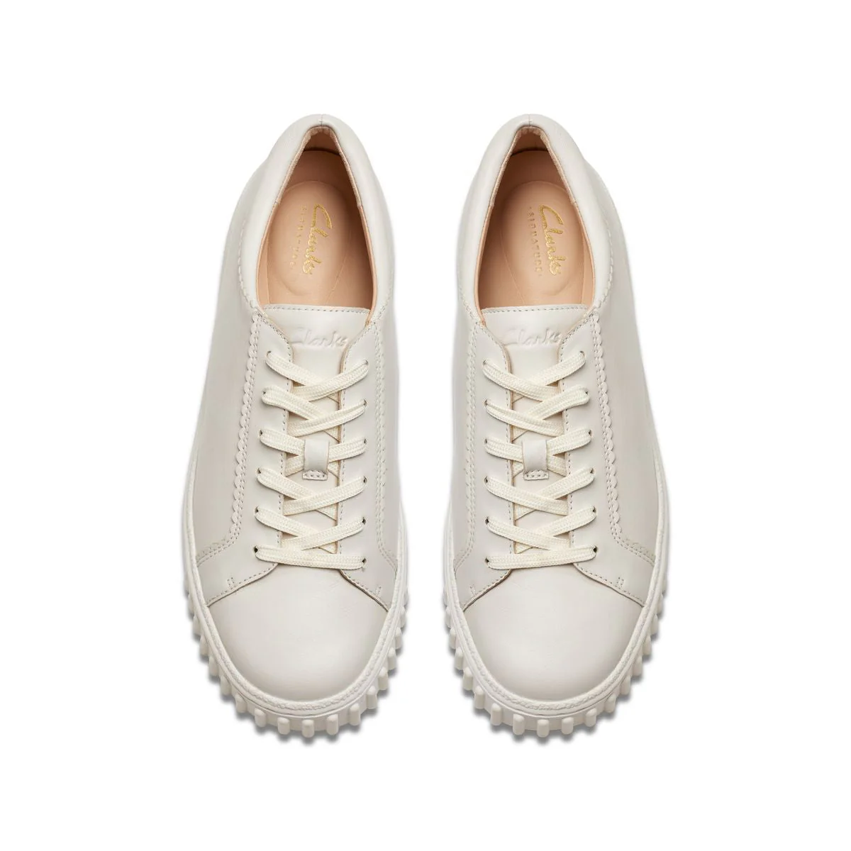 Clarks Mayhill Women's Walk Sneakers in Off White - Image 7