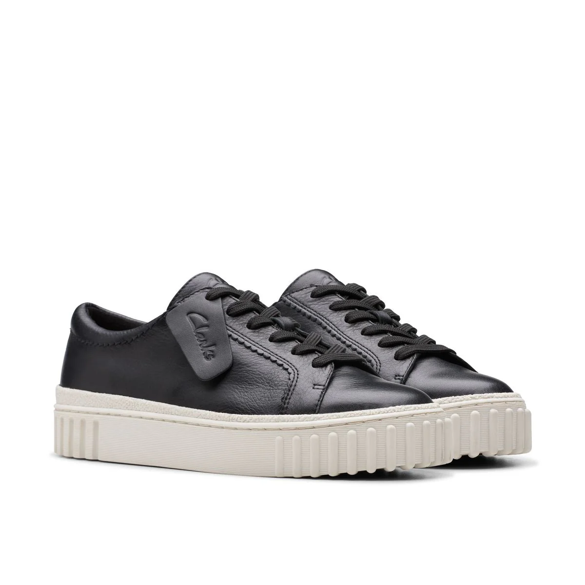 Clarks Mayhill Women's Walk Sneakers in Black - Image 4