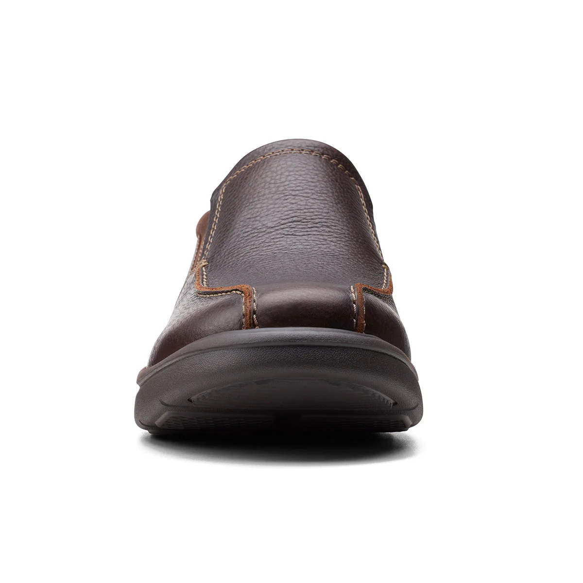Clarks Men's Bradley Step Casual Slip ON in Brown - Image 3