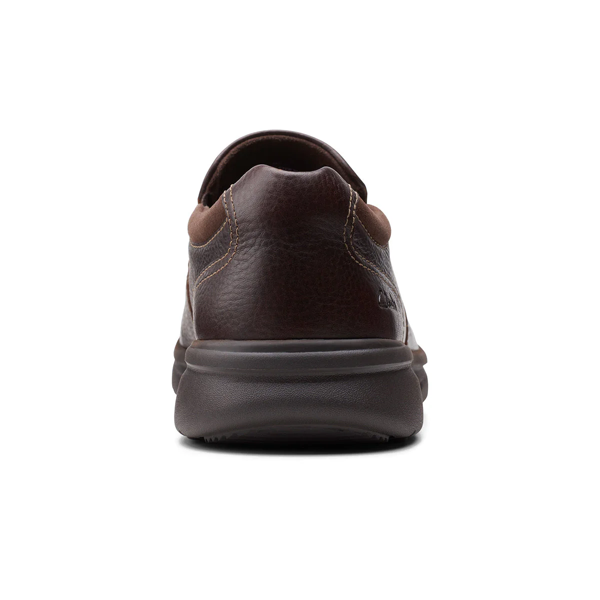 Clarks Men's Bradley Step Casual Slip ON in Brown - Image 6
