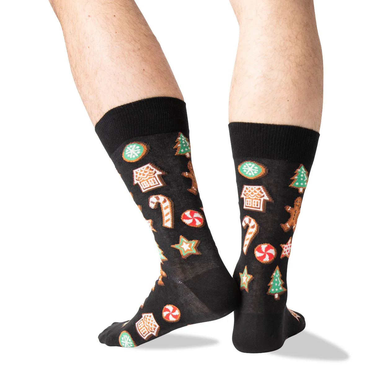 Men's Christmas Cookies Crew Socks - Image 2