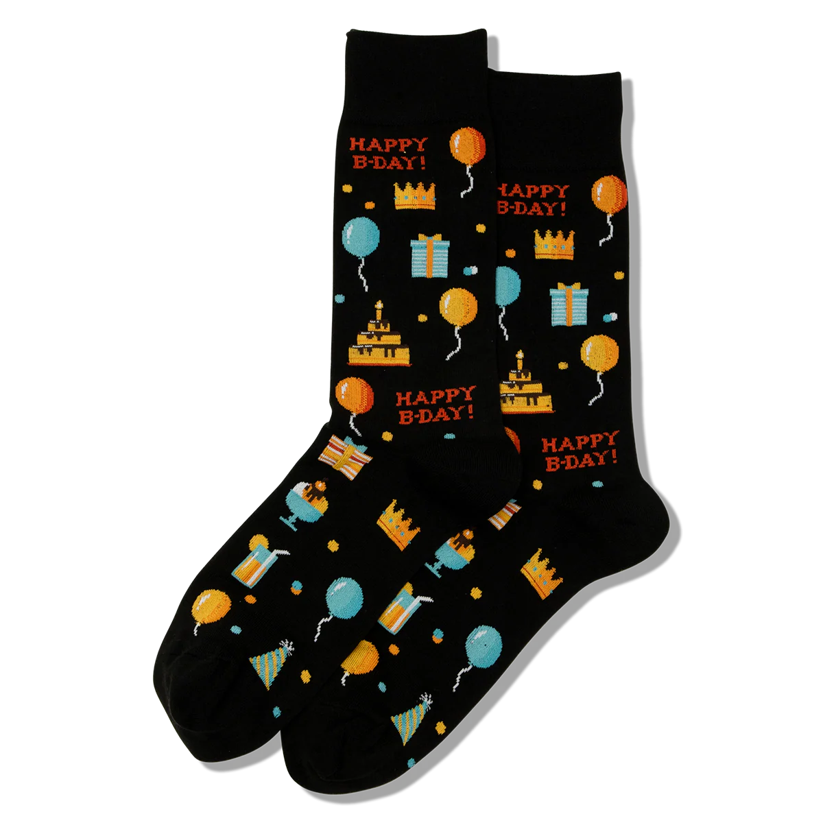 Men's Happy Birthday Crew Socks
