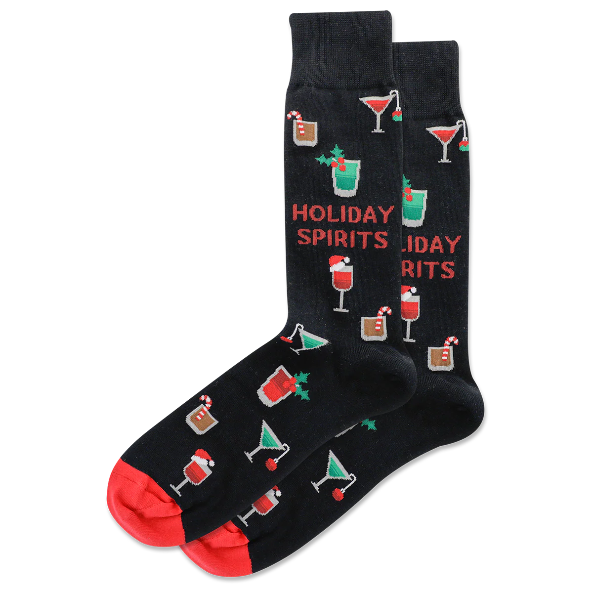 Men's Holiday Spirits Crew Socks