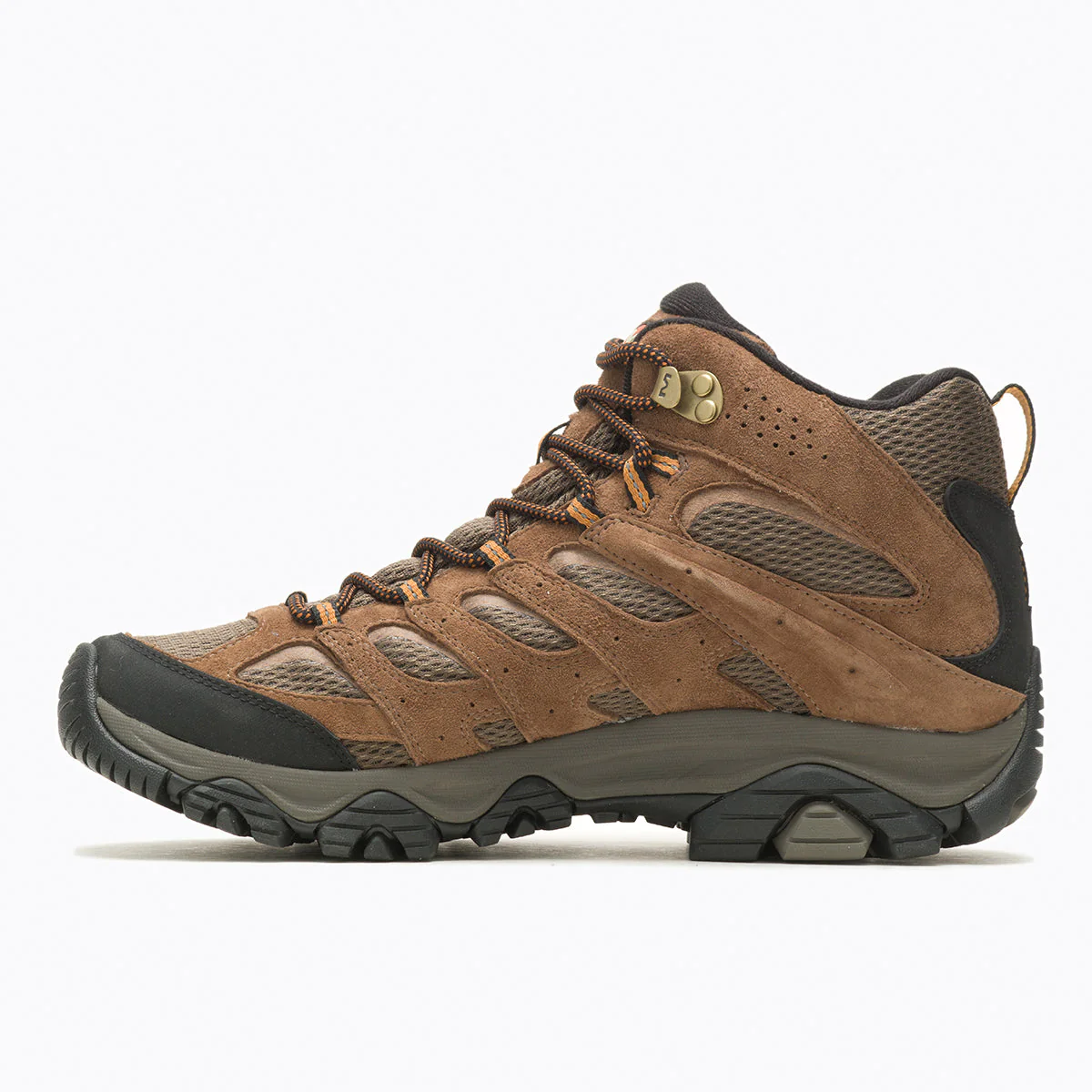 Men's Moab 3 Mid Waterproof in Earth - Image 4
