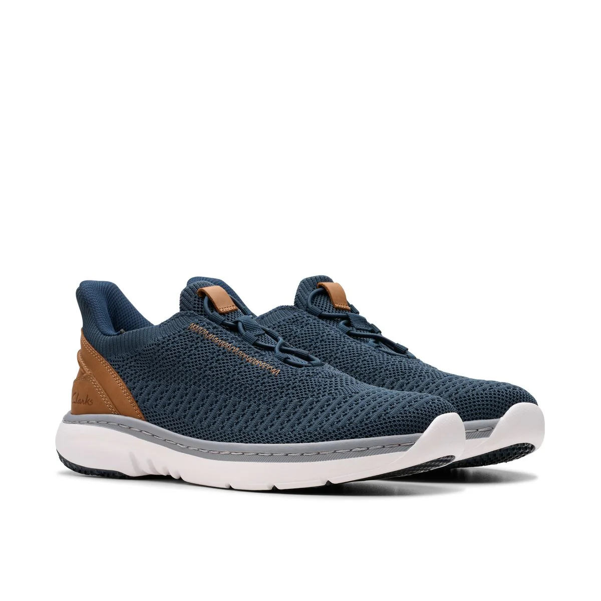 Clarks Pro Lo Men's Slip On in Navy - Image 4