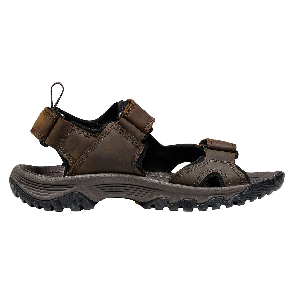 Men's Targhee III Open Toe Hiking Sandal in Bison - Image 4