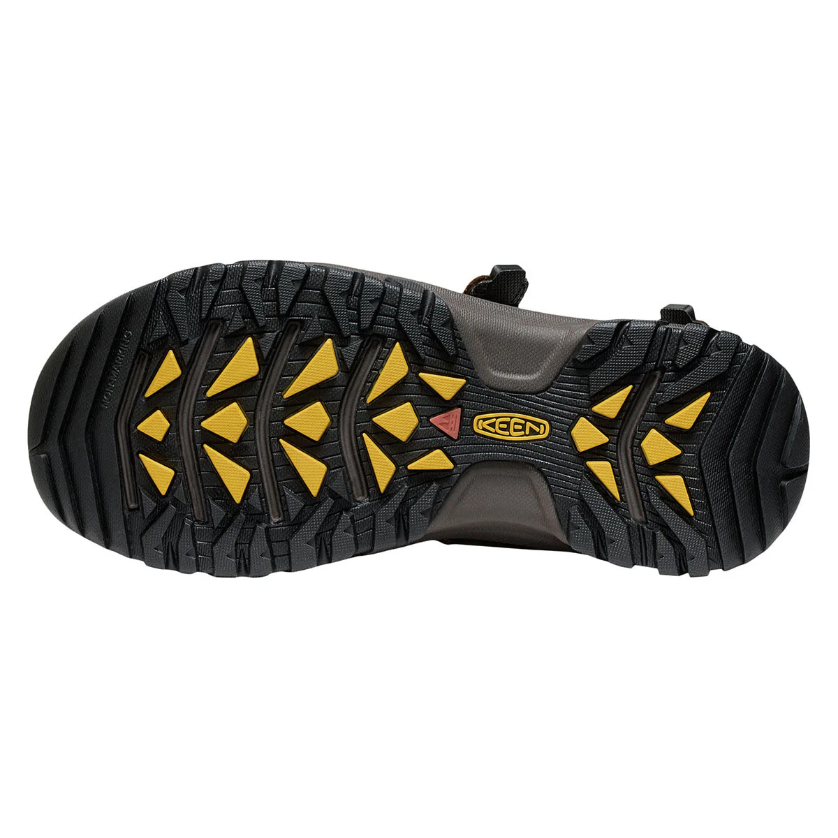 Men's Targhee III Open Toe Hiking Sandal in Bison - Image 7