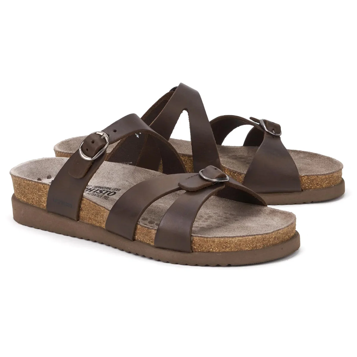 Mephisto Hannel Women's Sandals in Dark Brown