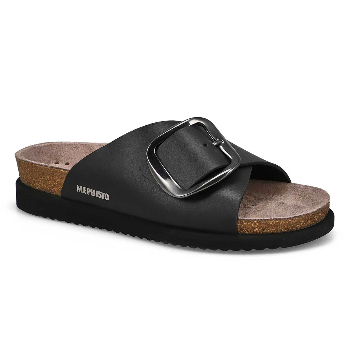 Mephisto Hariana Women's Cork Slide Buckle Sandals - Image 2