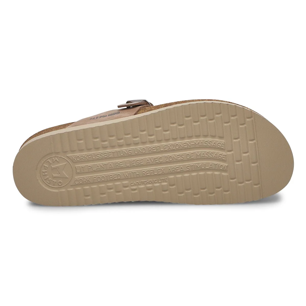 Mephisto Helen Toe Thong Sandals in Light Taupe - Image 3
