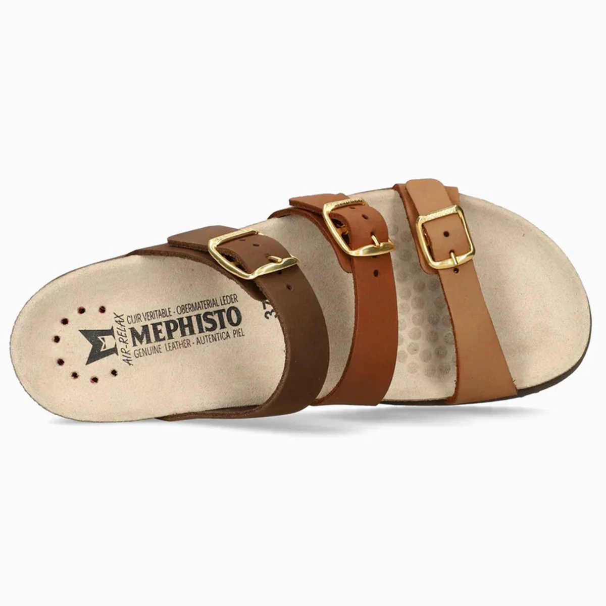 Mephisto Hyacinta Women's Sandals in Camel - Image 2