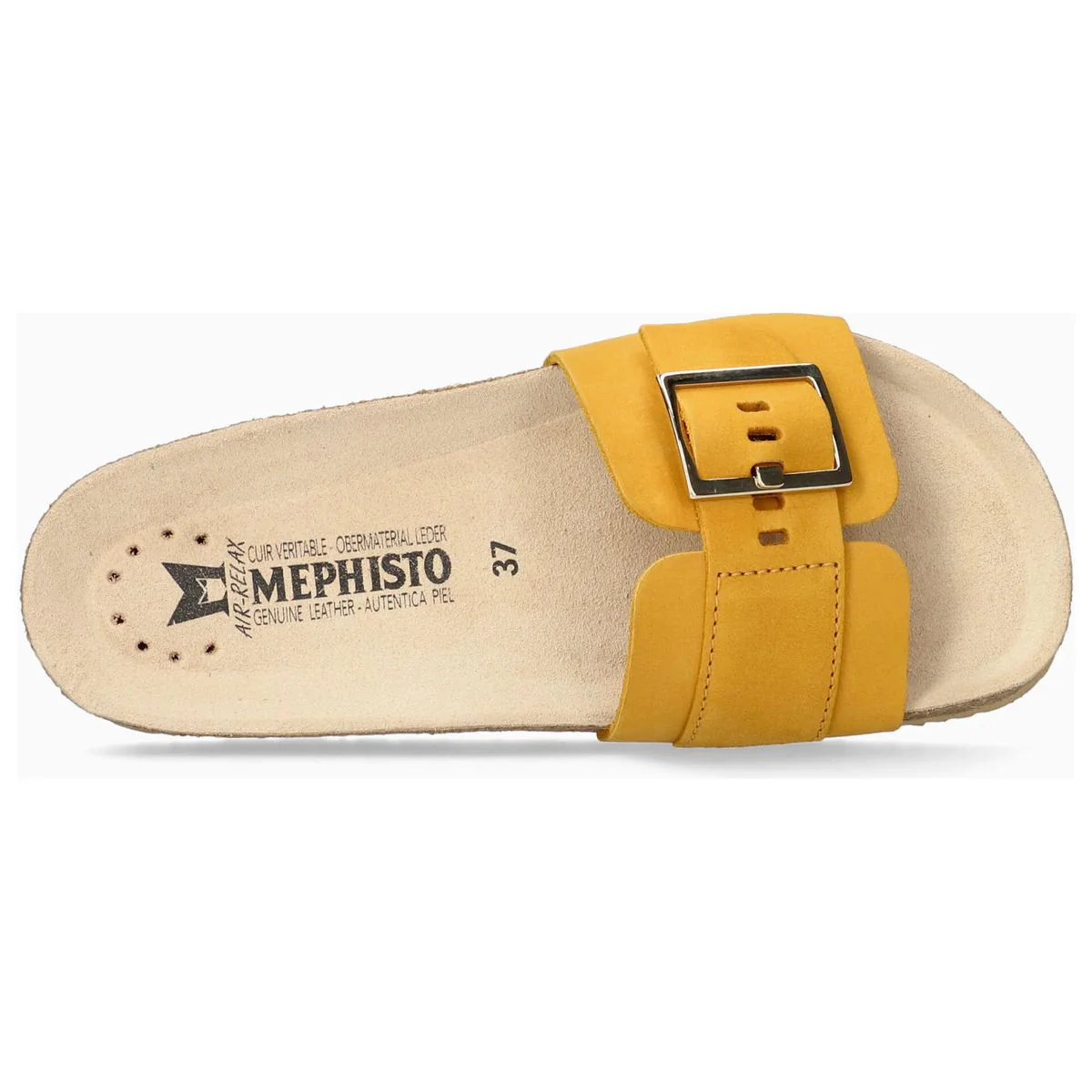 Mephisto Mabel Women's Cork Sandals in Ochre - Image 3