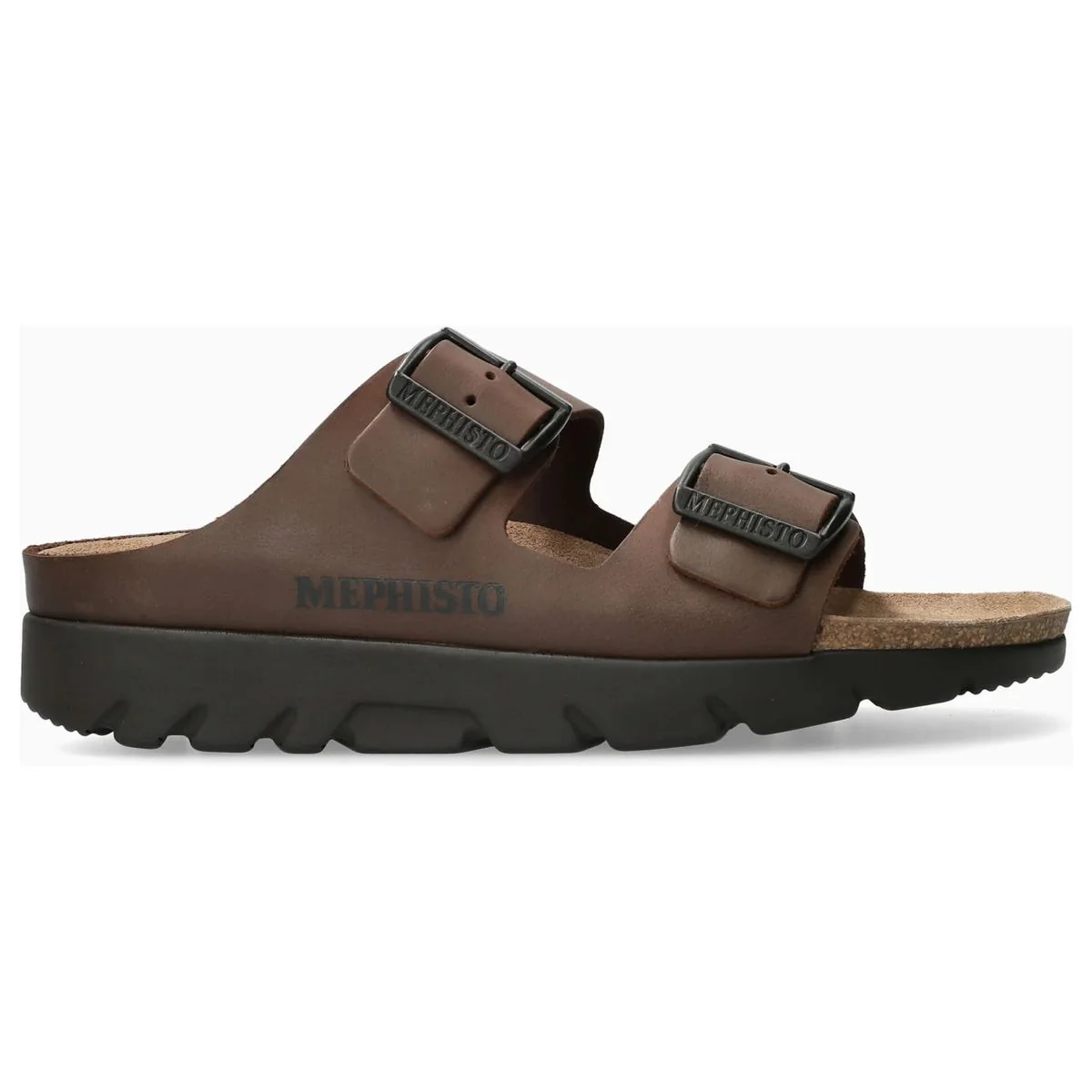 Mephisto Zonder Unisex Sandals in Brown Scratch
