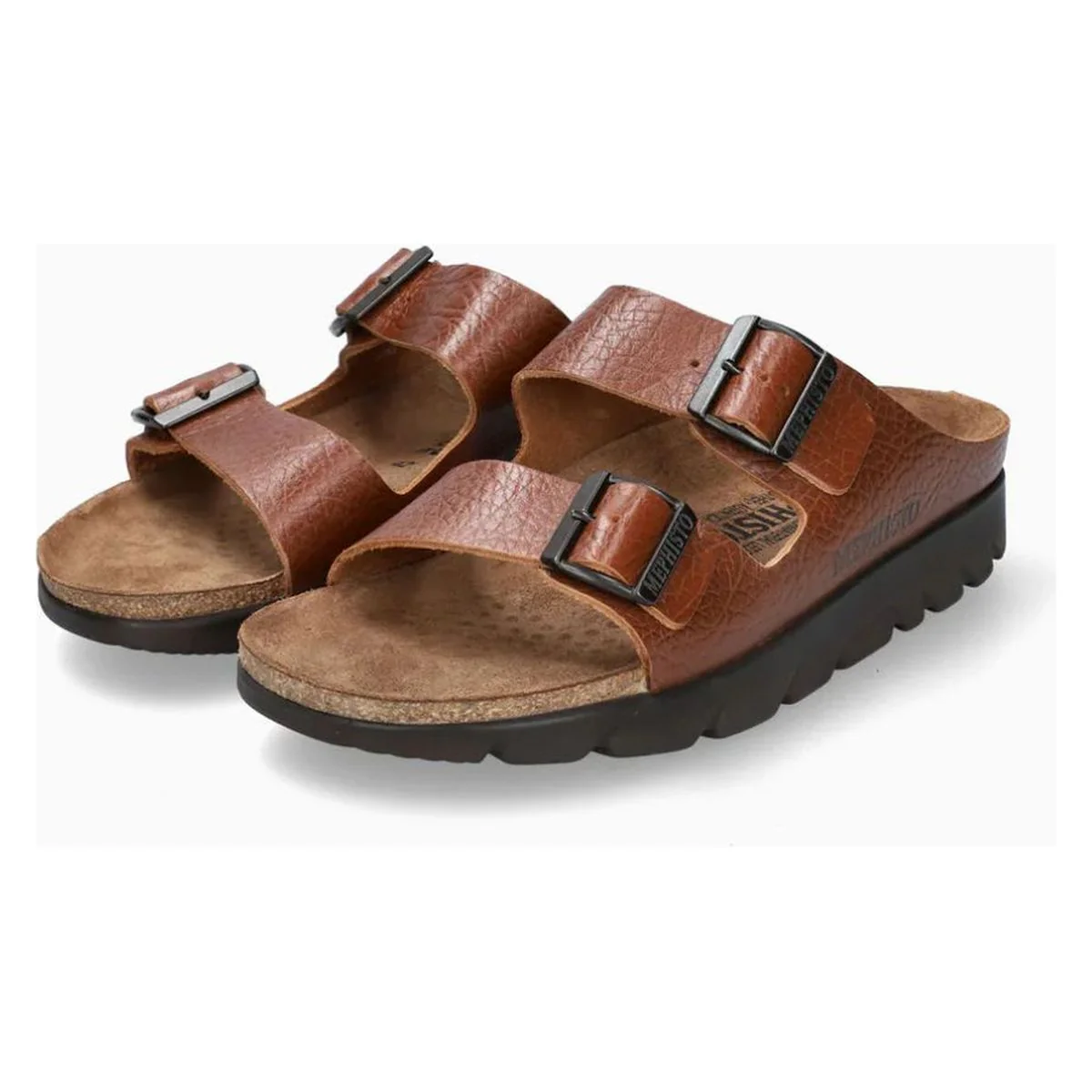 Mephisto Zonder Unisex Sandals in Desert - Image 4
