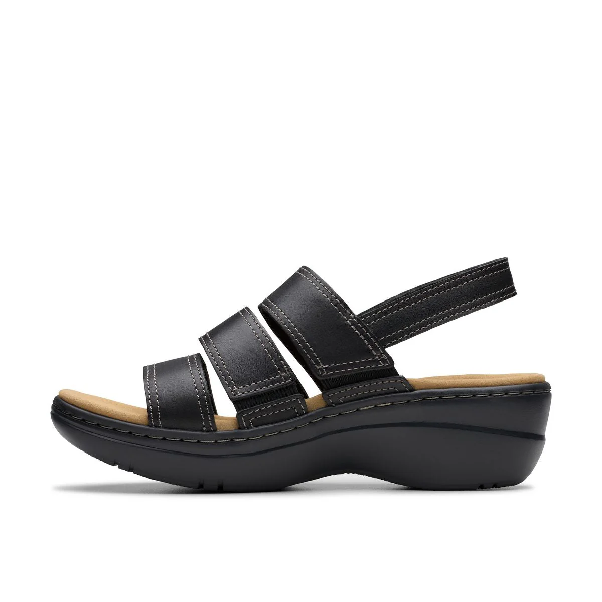 Clarks Merliah 2 Bali Women's Sandals in Black - Image 2