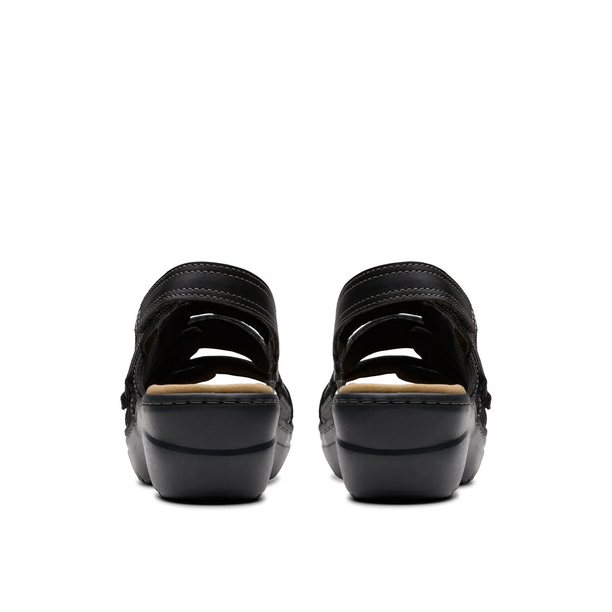 Clarks Merliah 2 Bali Women's Sandals in Black - Image 5