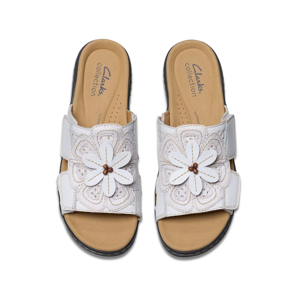 Clarks Merliah 2 Belle Women's Sandals in White - Image 6