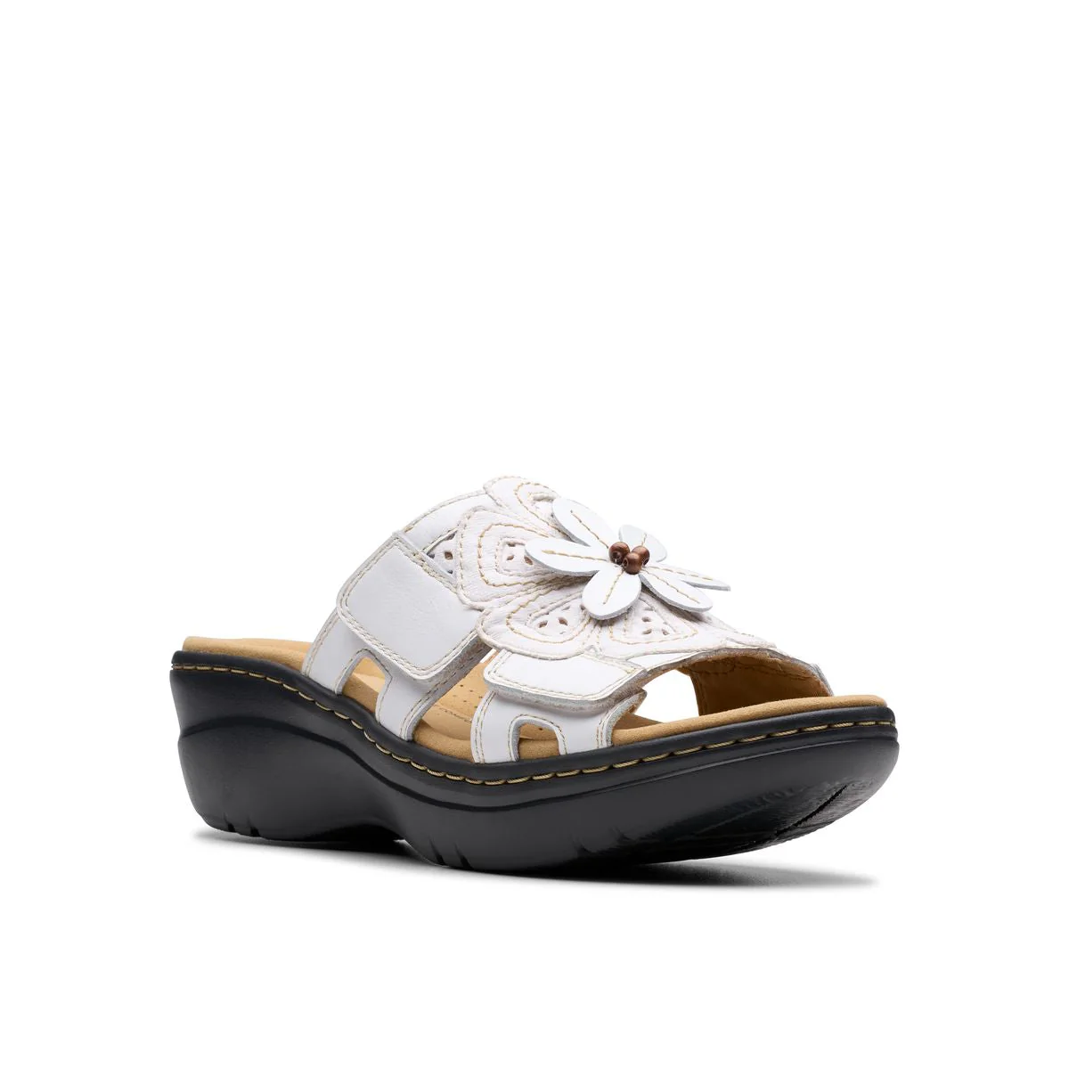 Clarks Merliah 2 Belle Women's Sandals in White - Image 7