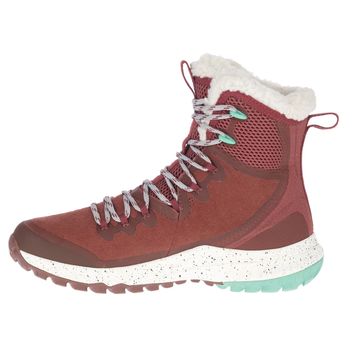 Merrell Bravada Polar Waterproof Sable Winter Boot in Red - Image 4