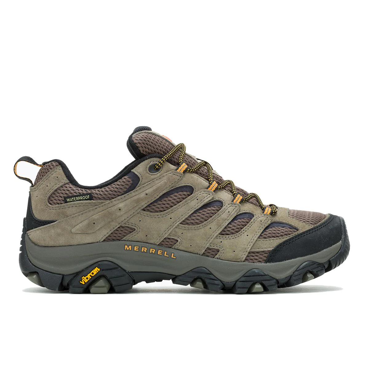 Merrell Men's Moab 3 Waterproof Wide in Walnut - Image 3