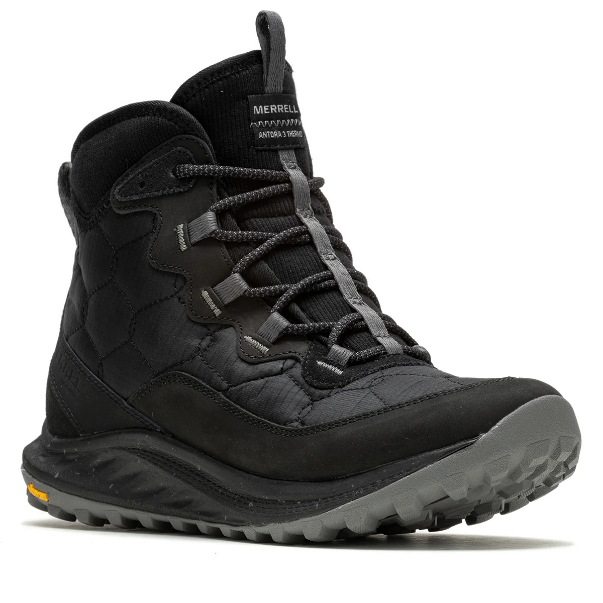 Merrell Women's Antora 3 Thermo Mid Zip Waterproof in Black