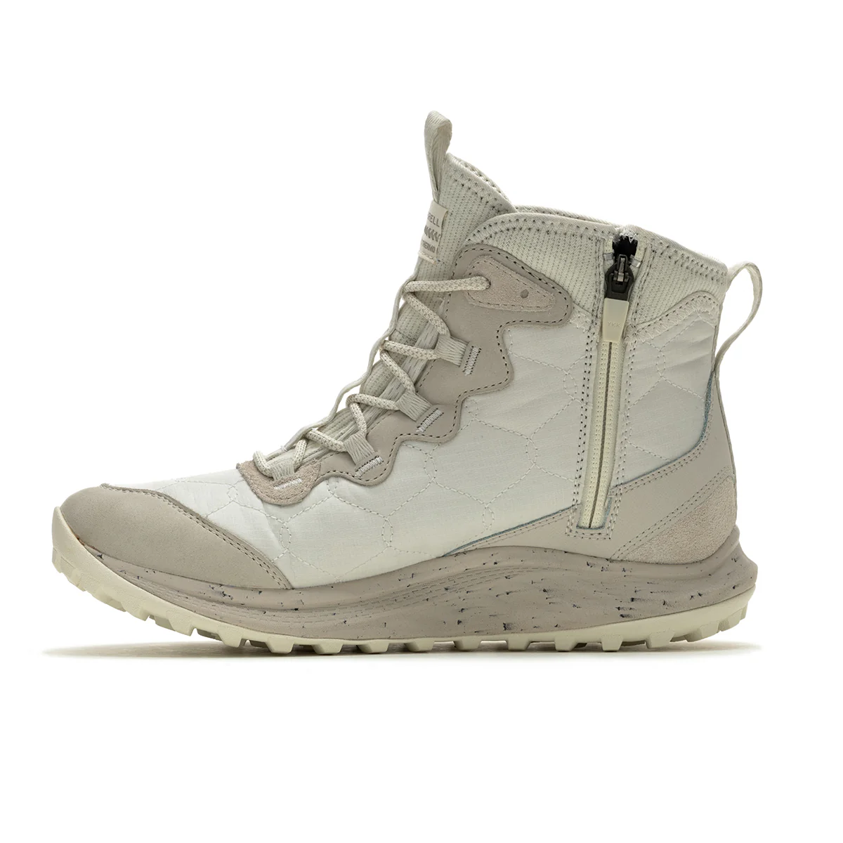 Merrell Women's Antora 3 Thermo Mid Zip Waterproof in Chalk - Image 2